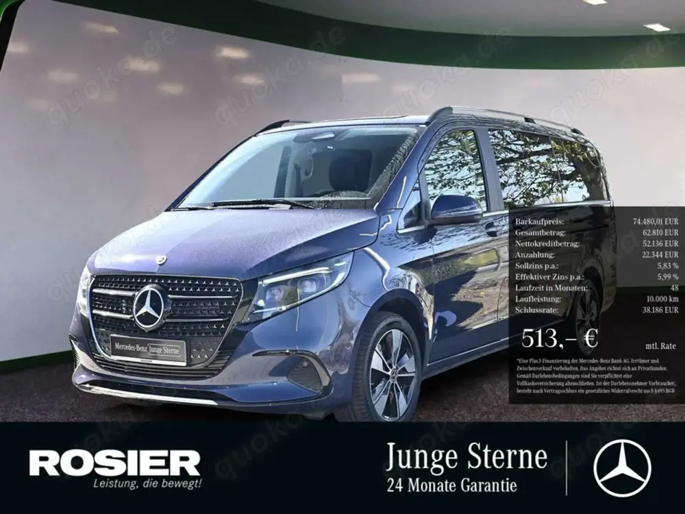 Mercedes-Benz V 220 d 4MATIC AVANTGARDE Lang AHK Standhz Di