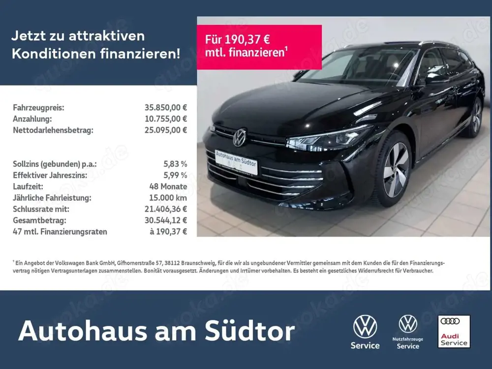 Volkswagen Passat Business 1.5 eTSI DSG | LED AHK RFK