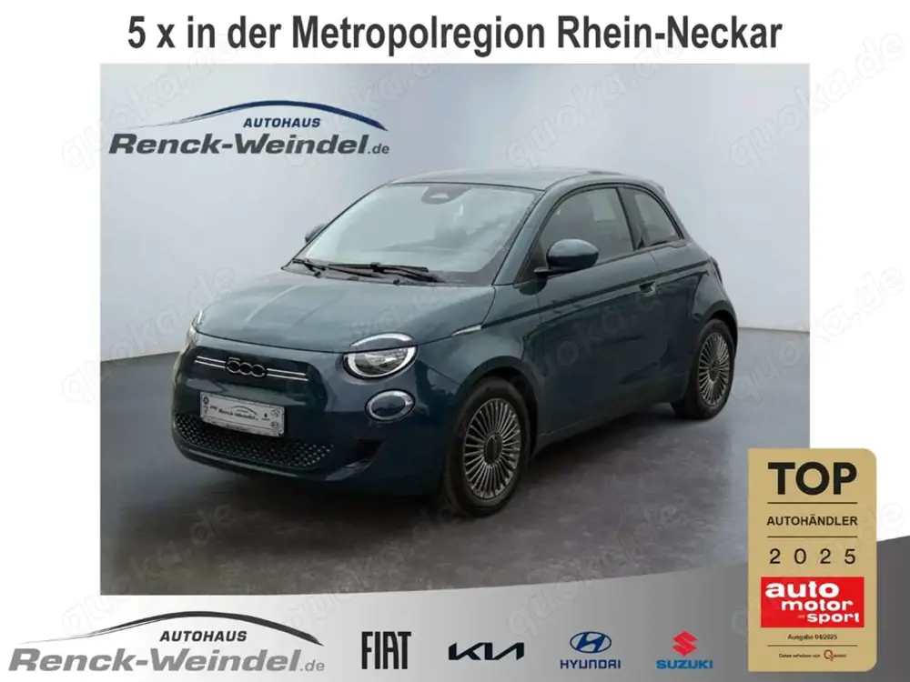 Fiat 500e Icon 42kWh Navi Klimaautom SHZ PDCv+h Apple CarPla