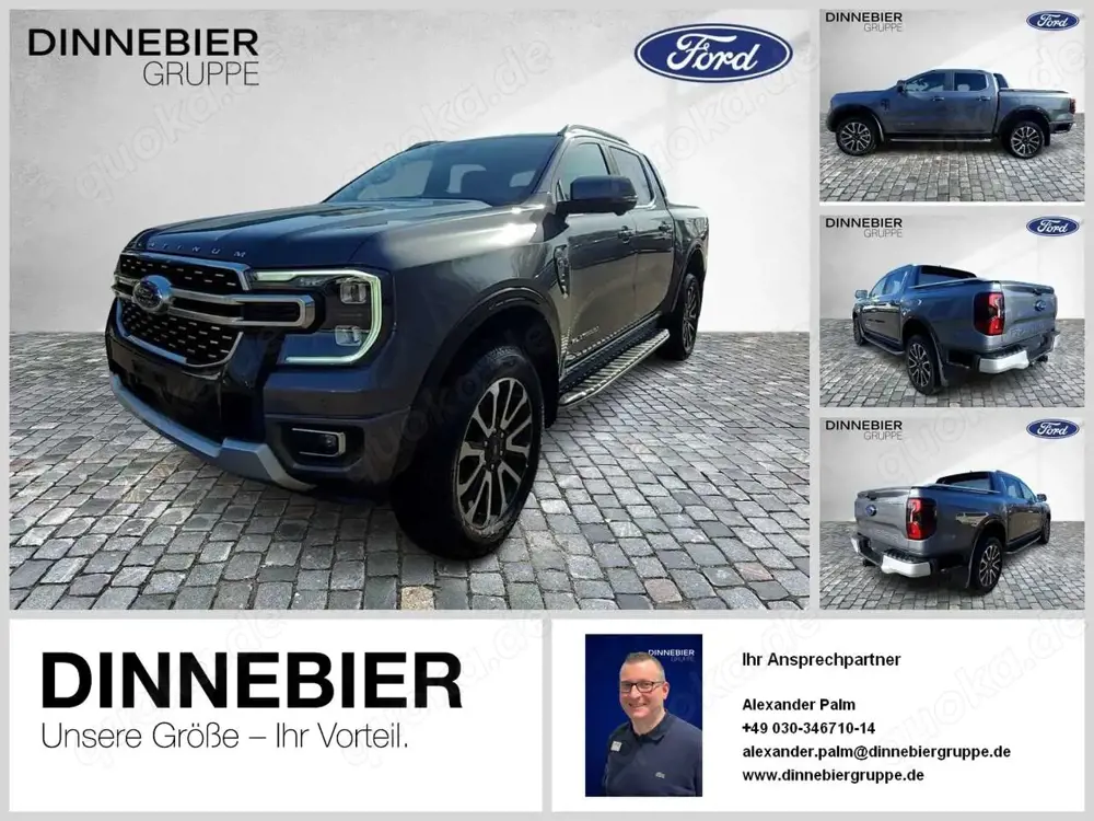 Ford Ranger DoKa 3.0 l EcoBlue Platinum 177 kW