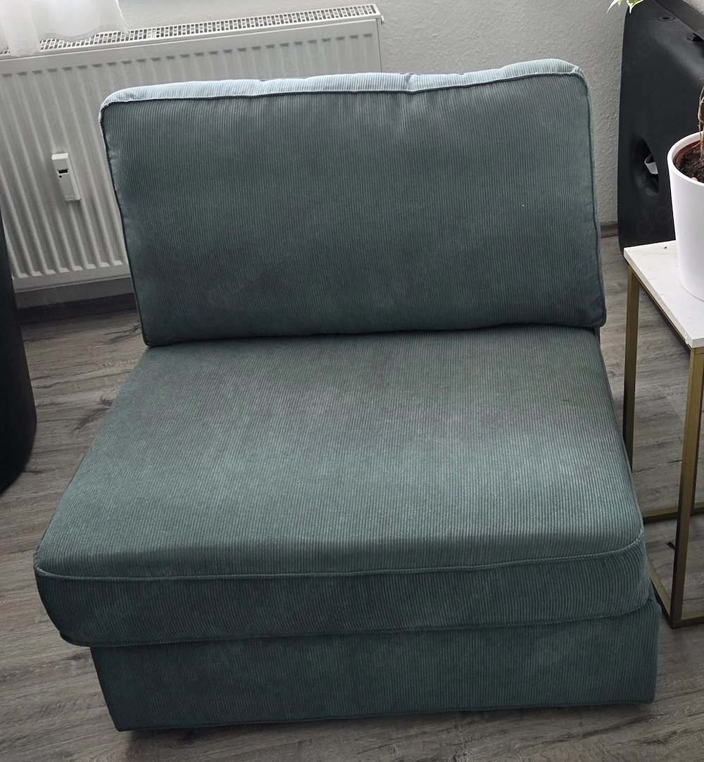 Ikea KIVIK Schlafsessel neuwertig 1er-Bettsofa, Tresund grau ton