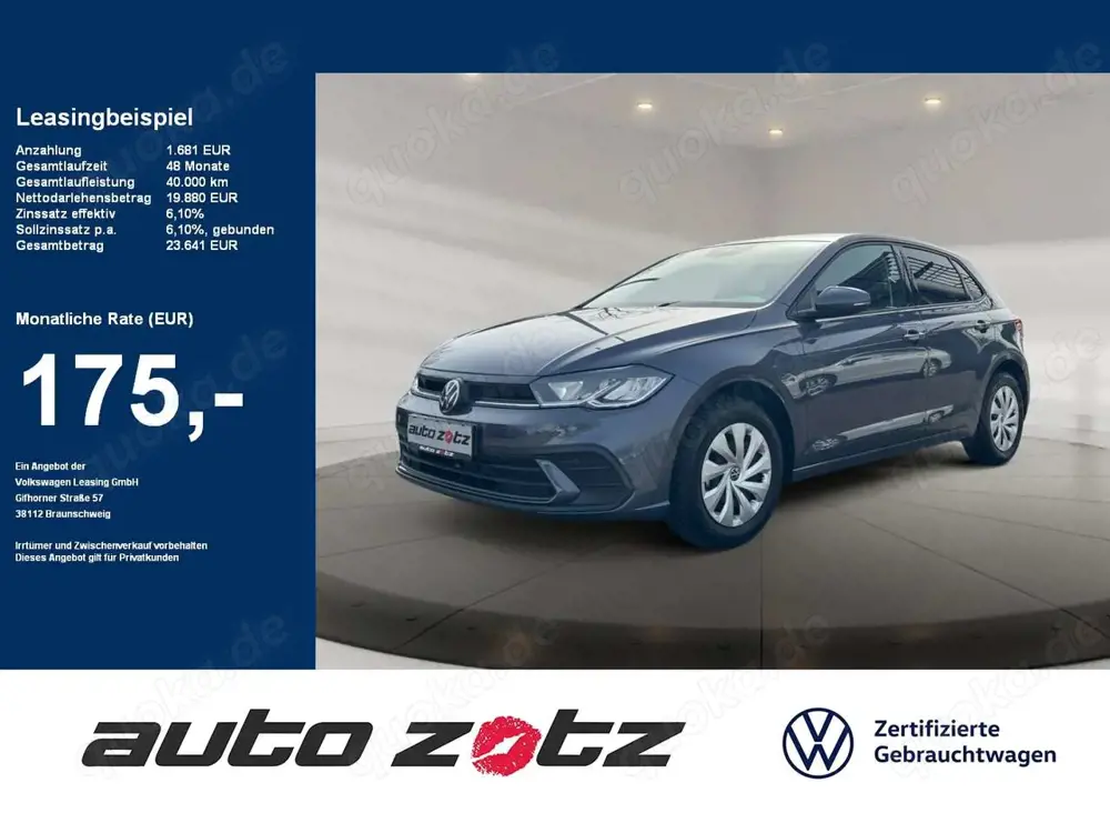 Volkswagen Polo Life 1.0 TSI PDC,Virtual,ACC,LED,Navi,SHZ