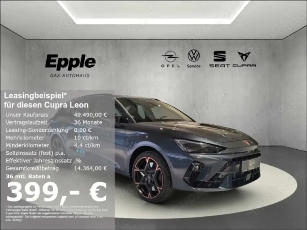 CUPRA Leon Sportstourer VZ 2.0 TSI 245 kW (333 PS) 7-Gang-DSG