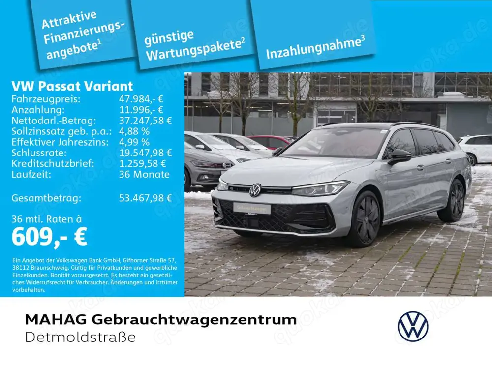 Volkswagen Passat Variant R-Line 1.5 eHybrid AHK IQ.Light I