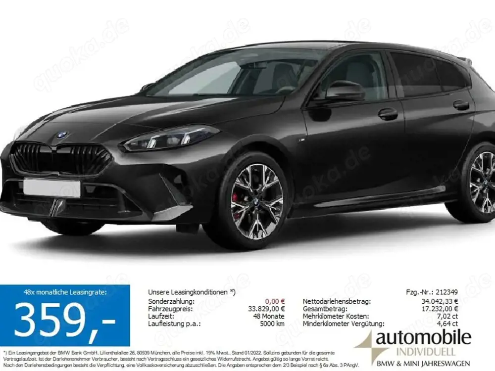 BMW 120 M Sport Pro HK LED Widescreen Parkassistent