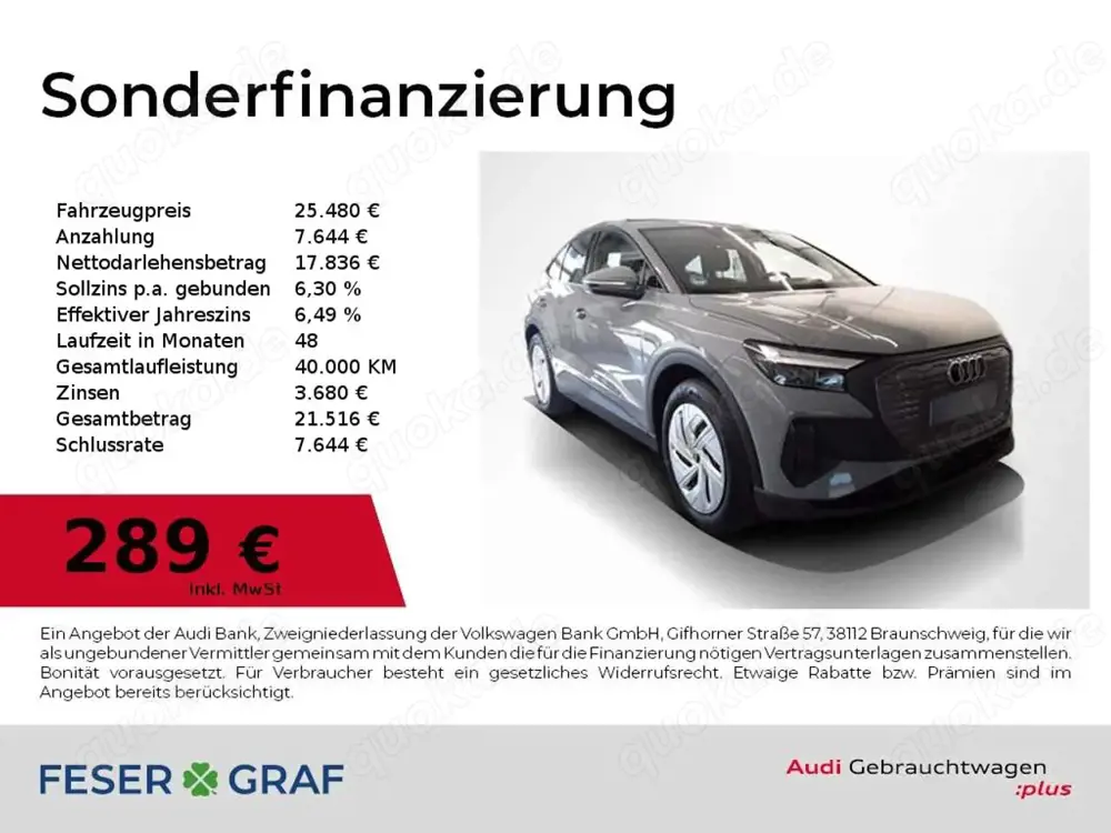 Audi Q4 e-tron Sportback 35 LED,PDC