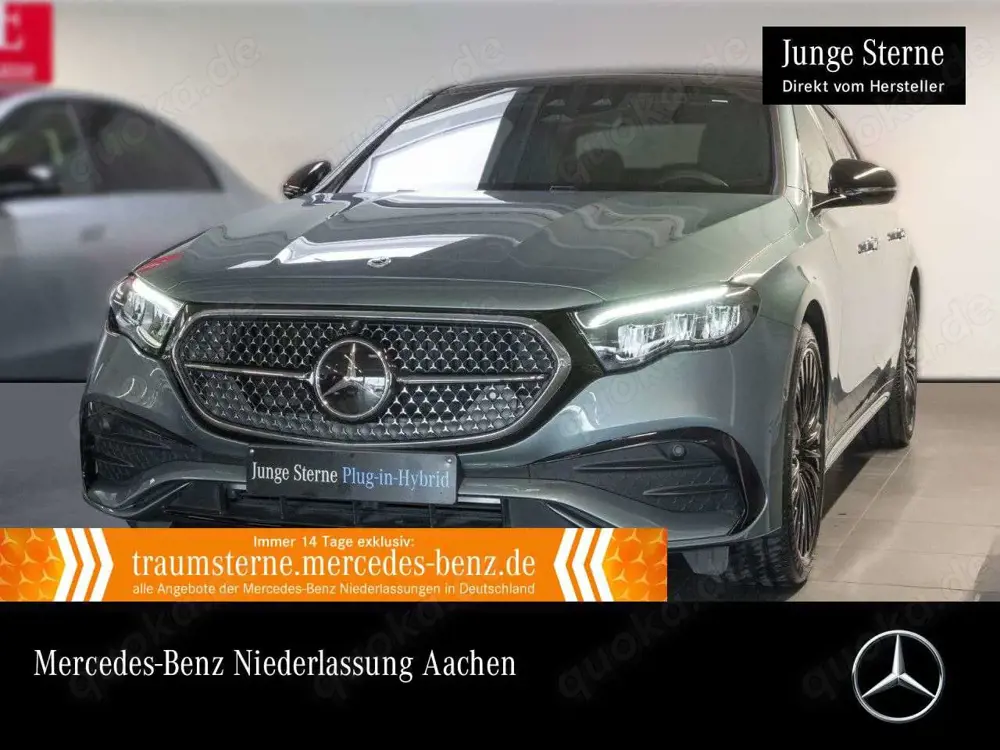 Mercedes-Benz E 300 e 4M Hybrid AMG Fahrass Pano Distr. LED PTS