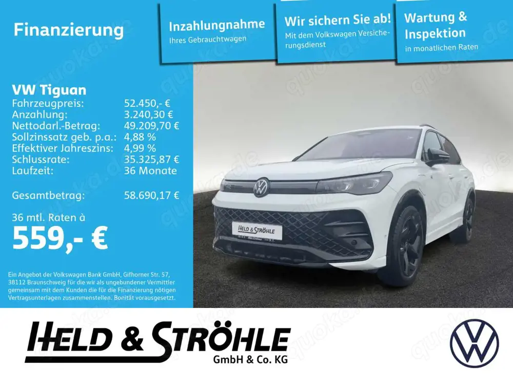 Volkswagen Tiguan R-Line Black 1.5 eHybrid AHK PANO MATRIX
