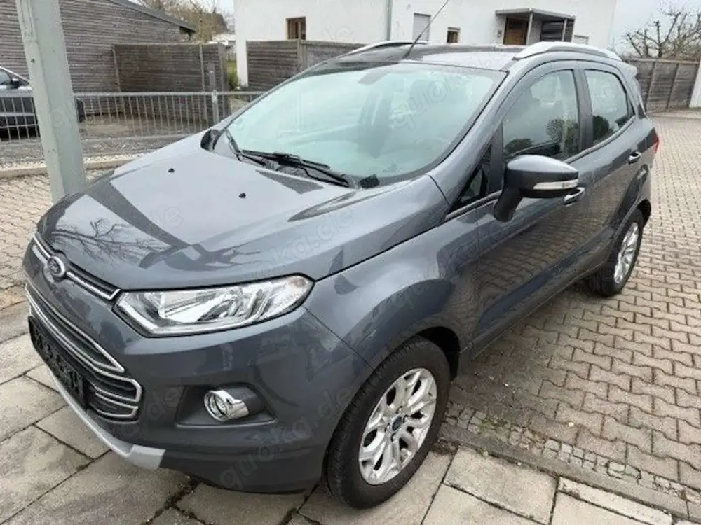 Ford EcoSport Titanium*Alu*Teilleder*Sitzheiz*Zahnriemen-Neu *