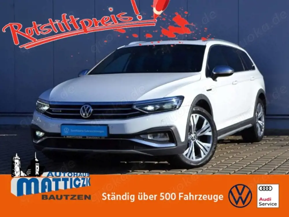Volkswagen Passat Alltrack 2.0 TDI 190 PS 4M DSG VOLL/AHK/PANORAMA/MATRIX/NA
