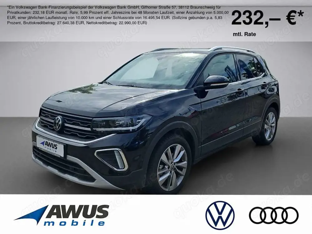 Volkswagen T-Cross 1.0TSI DSG Style