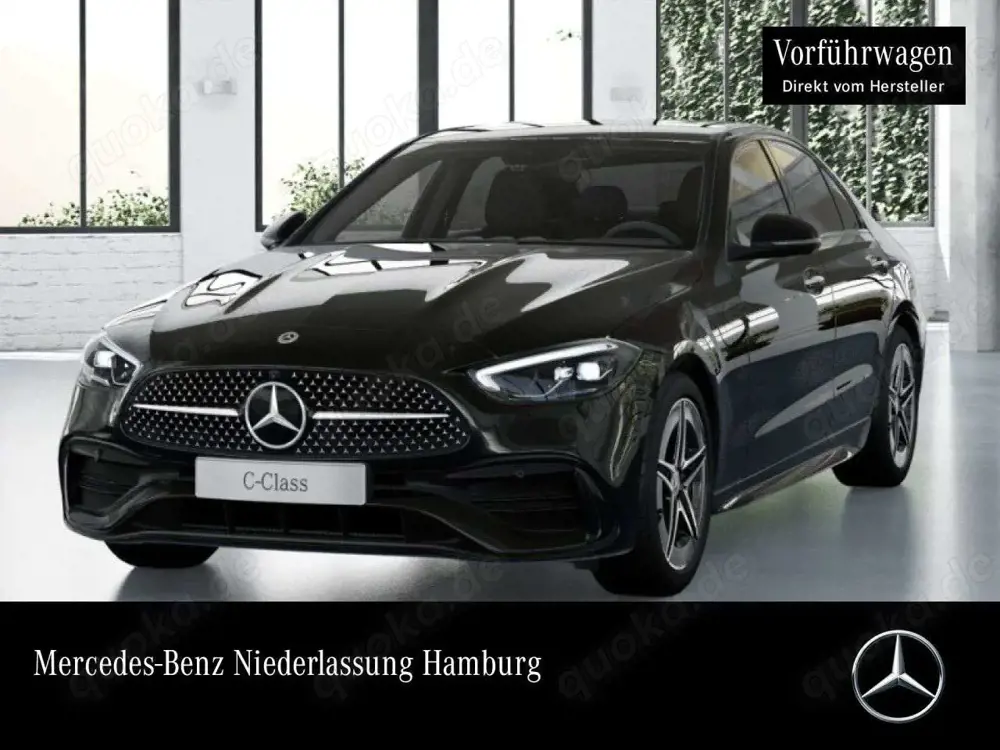 Mercedes-Benz C 180 AMG+NIGHT+360+LED+TOTW+KEYLESS+9G