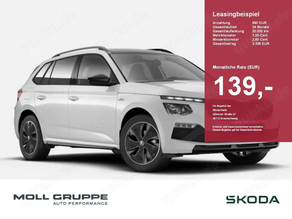 Skoda Kamiq 1.5 TSI Monte Carlo 2xKLIMA ACC AHK AUT