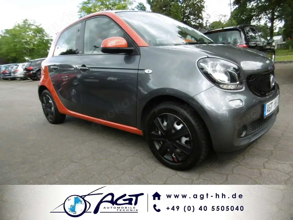 smart forFour Edition #1 Klimaaut., Panorama Sitzheiz.