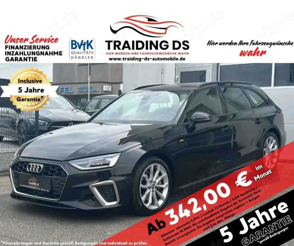 Audi A4 40 TFSI -S-LINE-| 5 Ja. GARANTIE| STAND HEIZ.