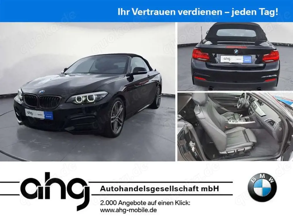 BMW 240 Steptronic Cabrio Sehr gepflegt!, wenig Km