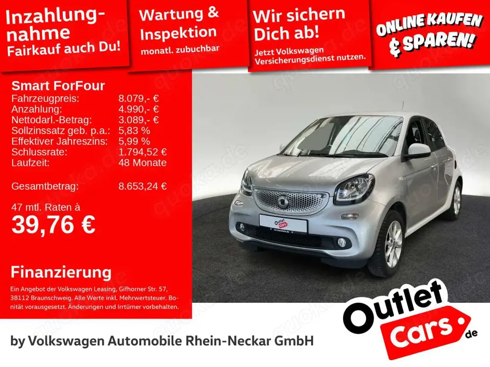 smart forFour Smart forfour Kamera LED Klima uvm