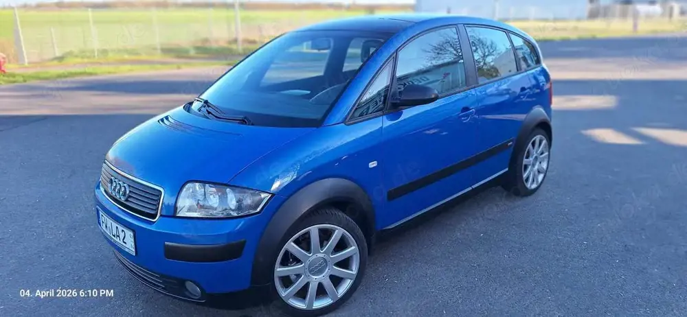 Audi A2 A2 1.6 FSI S-Line, OSS, Leder blau, Navi plus u.v.m.
