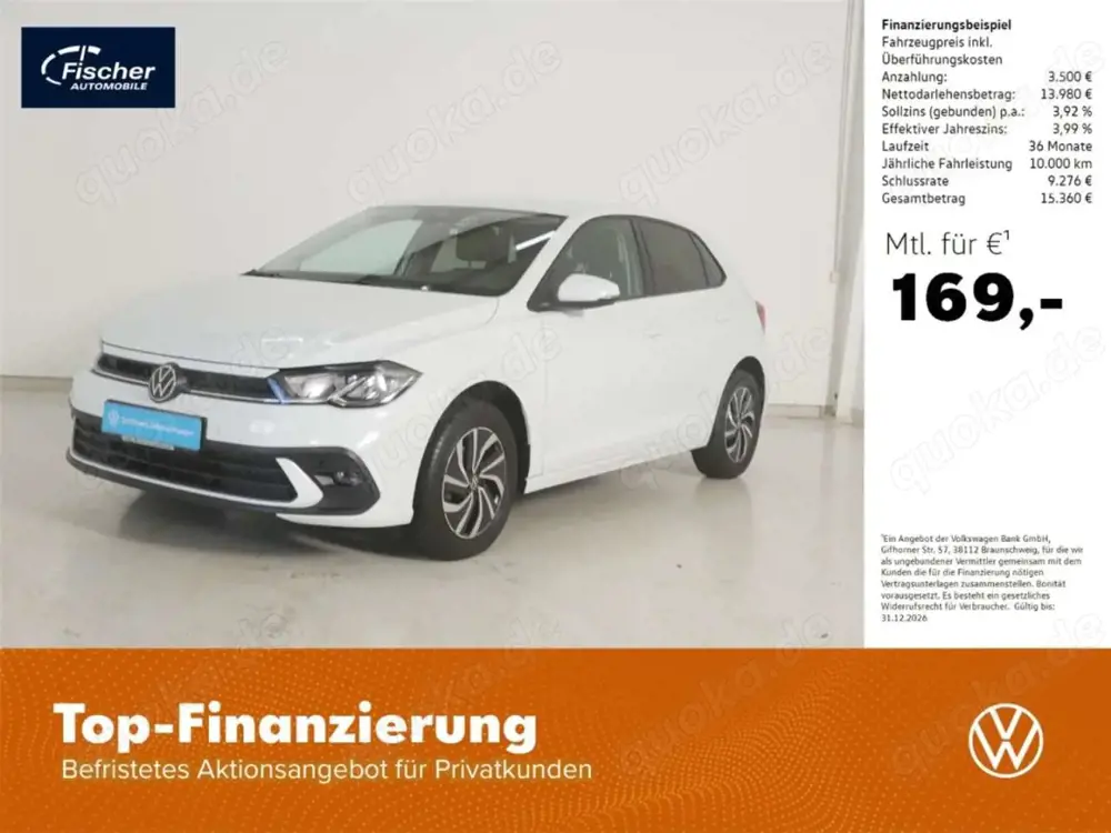Volkswagen Polo 1.0 TSI Life LED/SH/VIRTUAL/DAB+