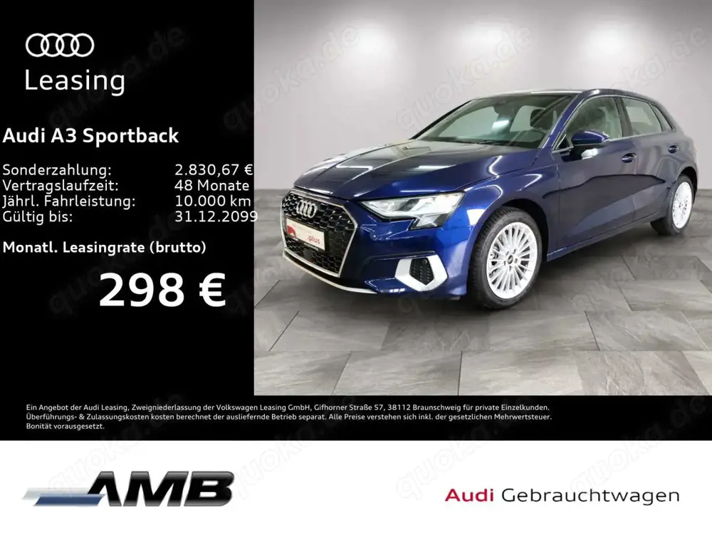 Audi A3 Advanced 35 TFSI LED/Sitzhzg/10.28G