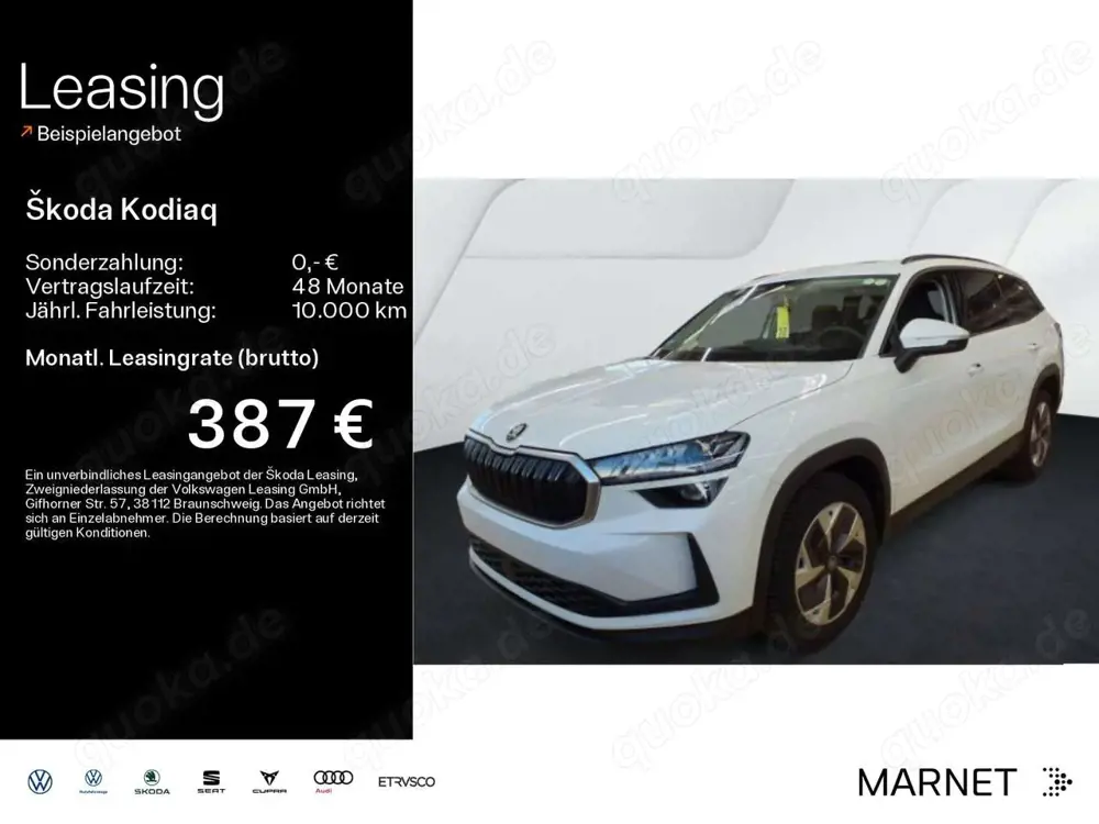 Skoda Kodiaq 2.0 TSI Selection 4x4 DSG Navi*AHK*7-Sitz