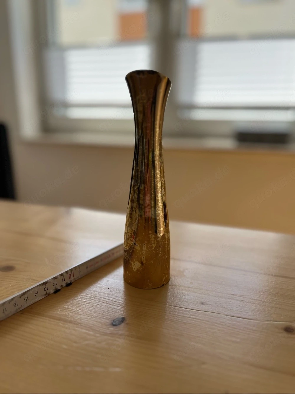 Messing, Blumenvase von HOKA
