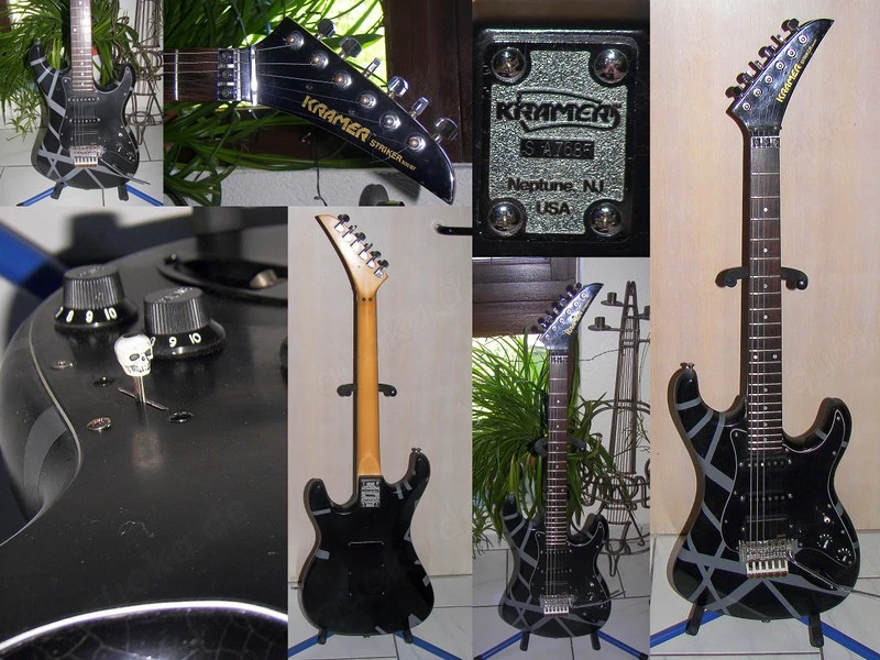 Verkaufe Kramer Stricker 300 ST *E-Gitarre aus den 80er Jahren mit original Floyd Rose