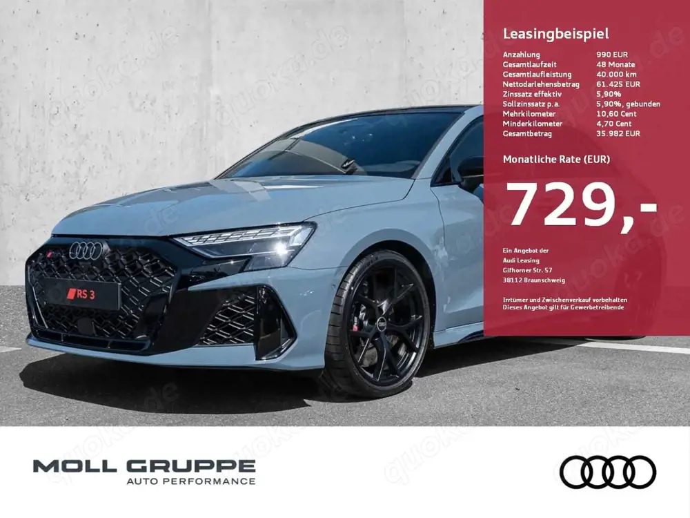 Audi RS3 RS 3 Sportback 294 kW S tronic