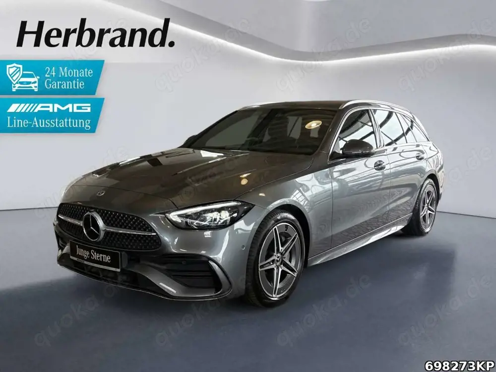 Mercedes-Benz C 300 dT AMG AHK Fahrassistenz+ CarPlay Ambiente