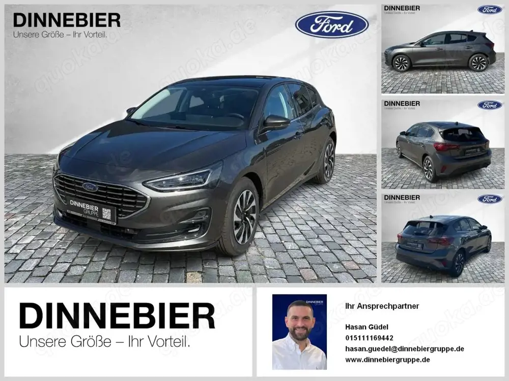 Ford Focus Titanium X LED+Glasdach+Kamera+Navi+SHZ