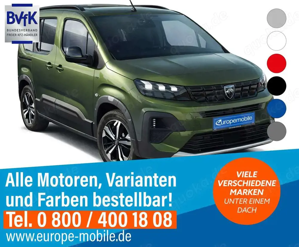 Peugeot Rifter GT L1 M1 1.5 BlueHDi 130