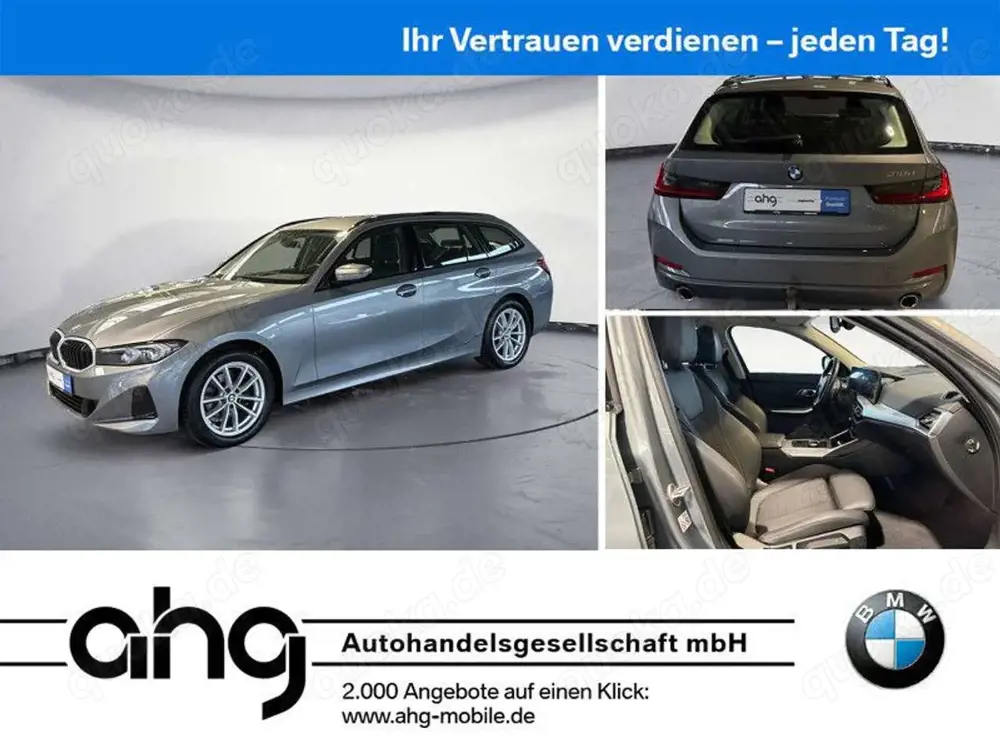 BMW 318 d Touring Auto Klimaaut. AHK Sportsitze PDC