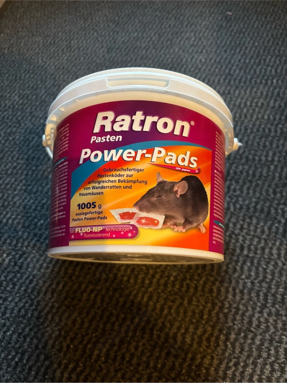 Frunol Ratron Pasten Power-Pads Eimer