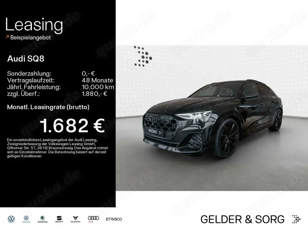 Audi SQ8 SUV TFSI BO|FWP|PANO|AHK|MATRIX