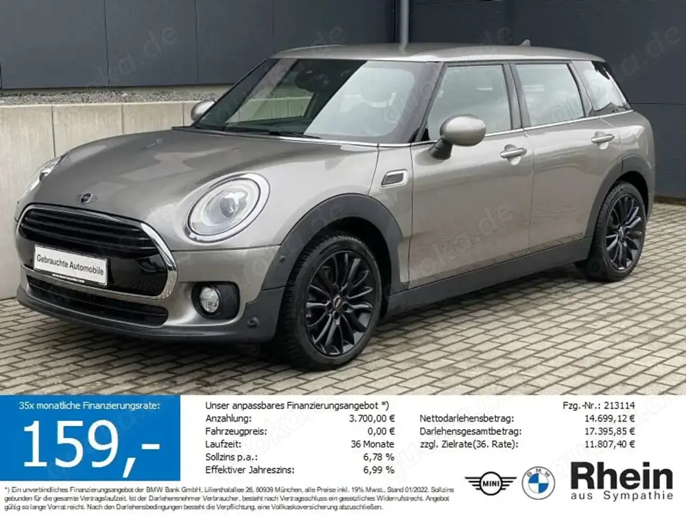 MINI Cooper Clubman CAM/SH/NAVI/TEMPO