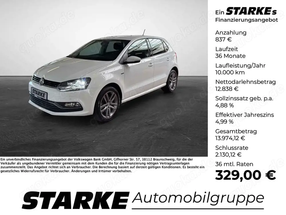 Volkswagen Polo 1.2 TSI DSG Lounge