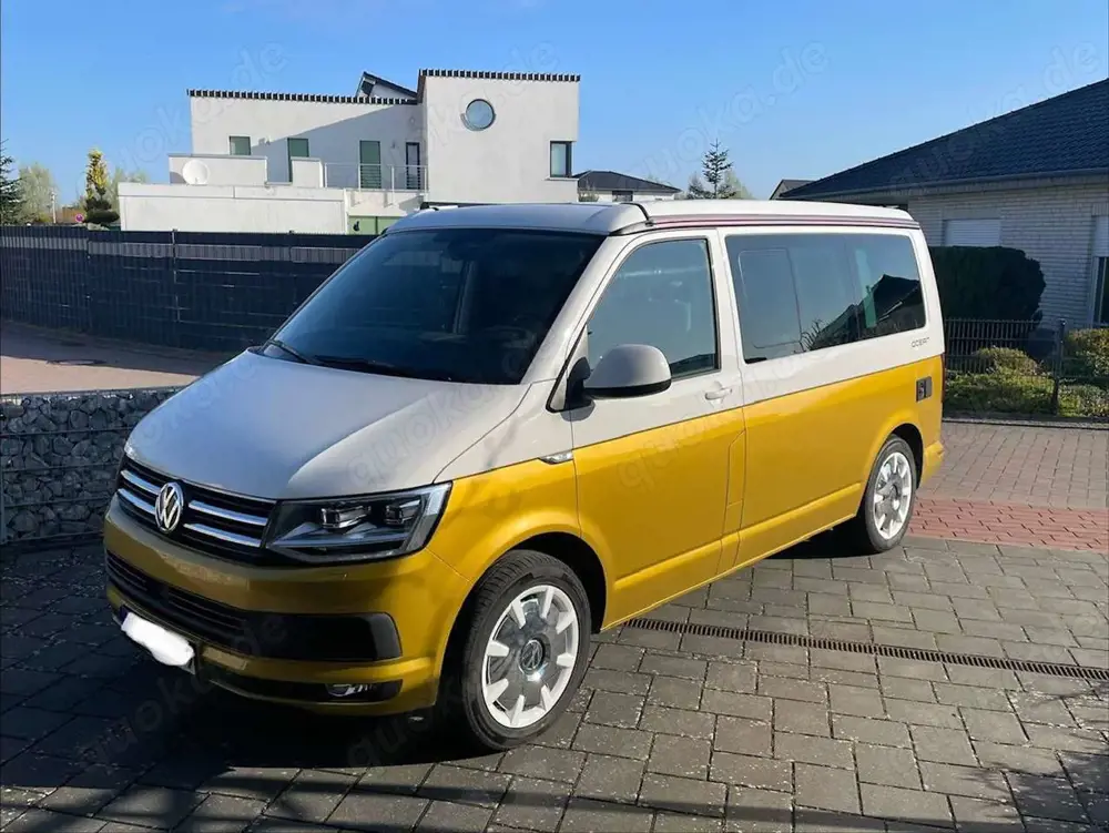 Volkswagen T6 California California DSG Ocean  Weiß/Kurkumagelb  DSG/AHK