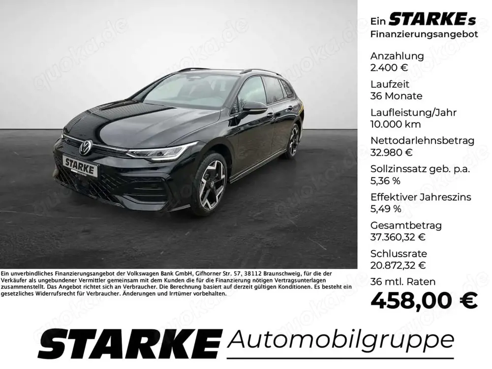 Volkswagen Golf Variant 2.0 TDI DSG R-Line