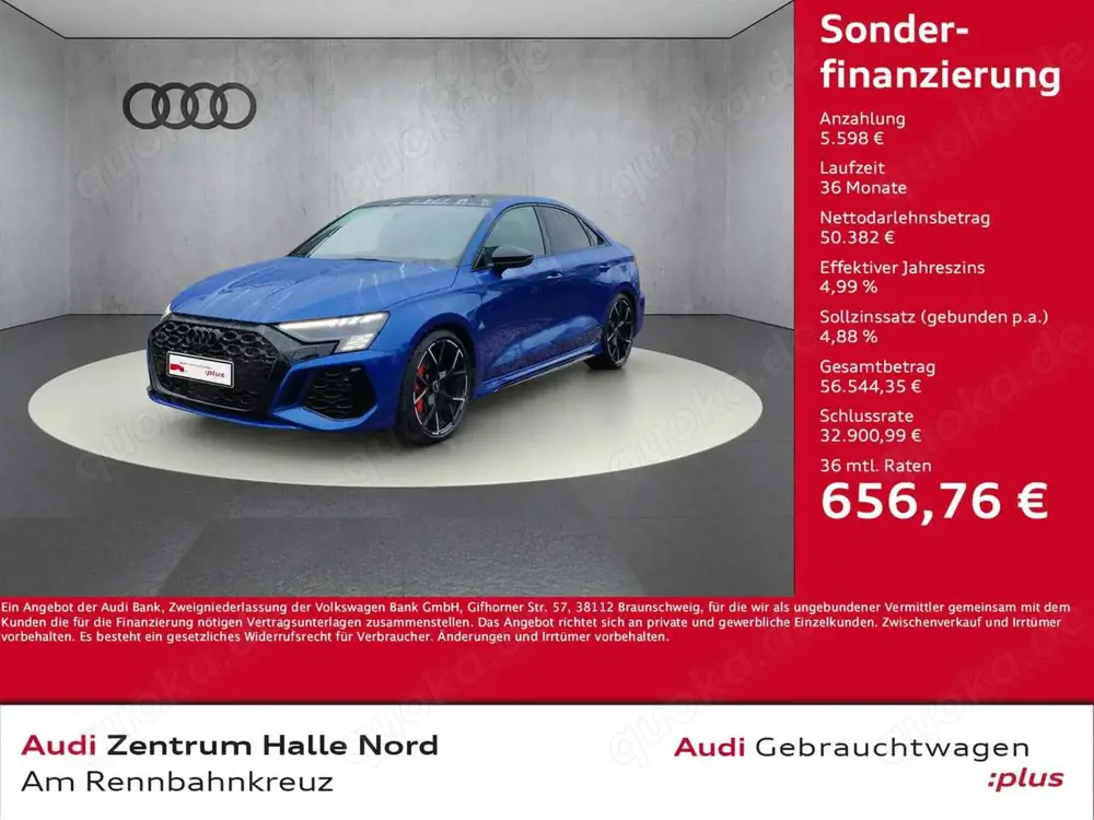 Audi RS3 RS 3 Limousine 2.5 TFSI quattro S tronic