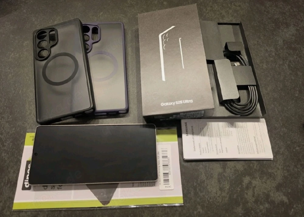 Samsung S25 Ultra Titanium Black 512GB