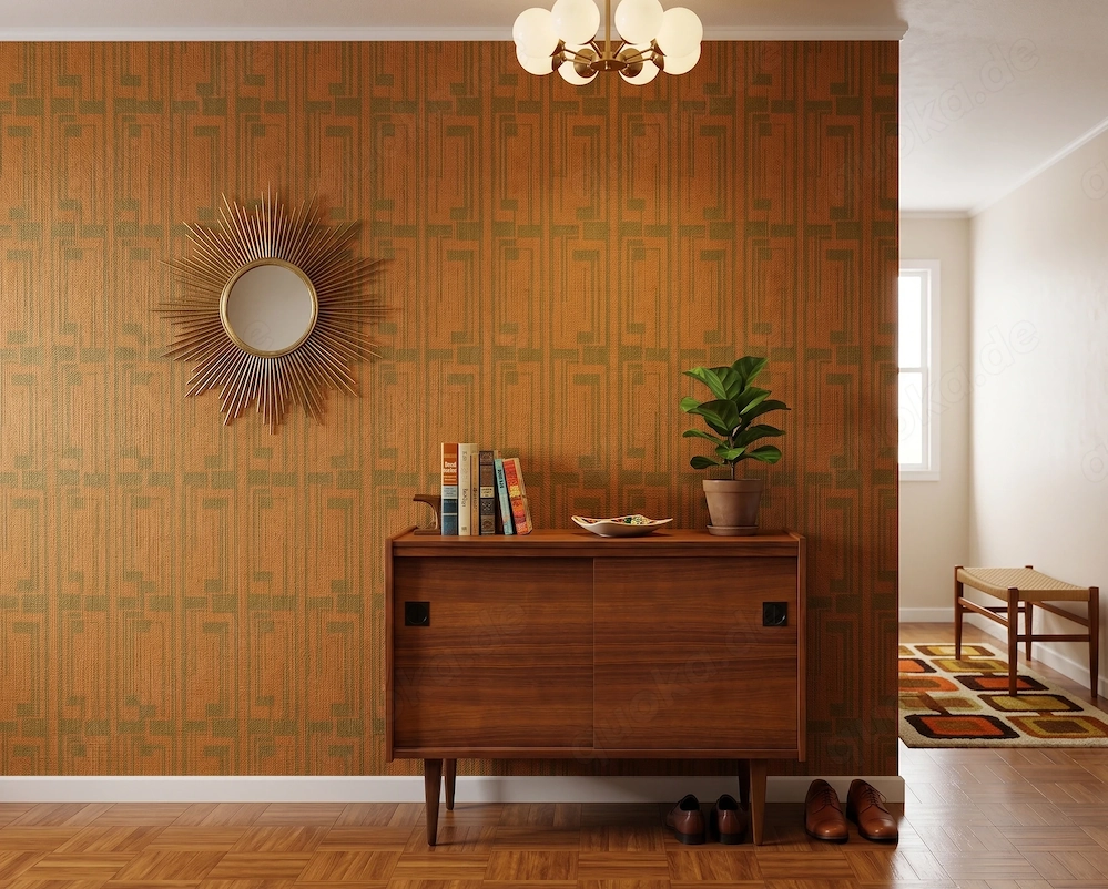 Teak Schuhschrank  der 60er Jahre