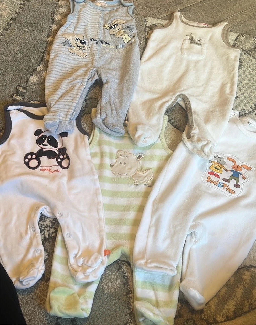 5 Baby Bodys   Größe 62 (Set oder einzeln)