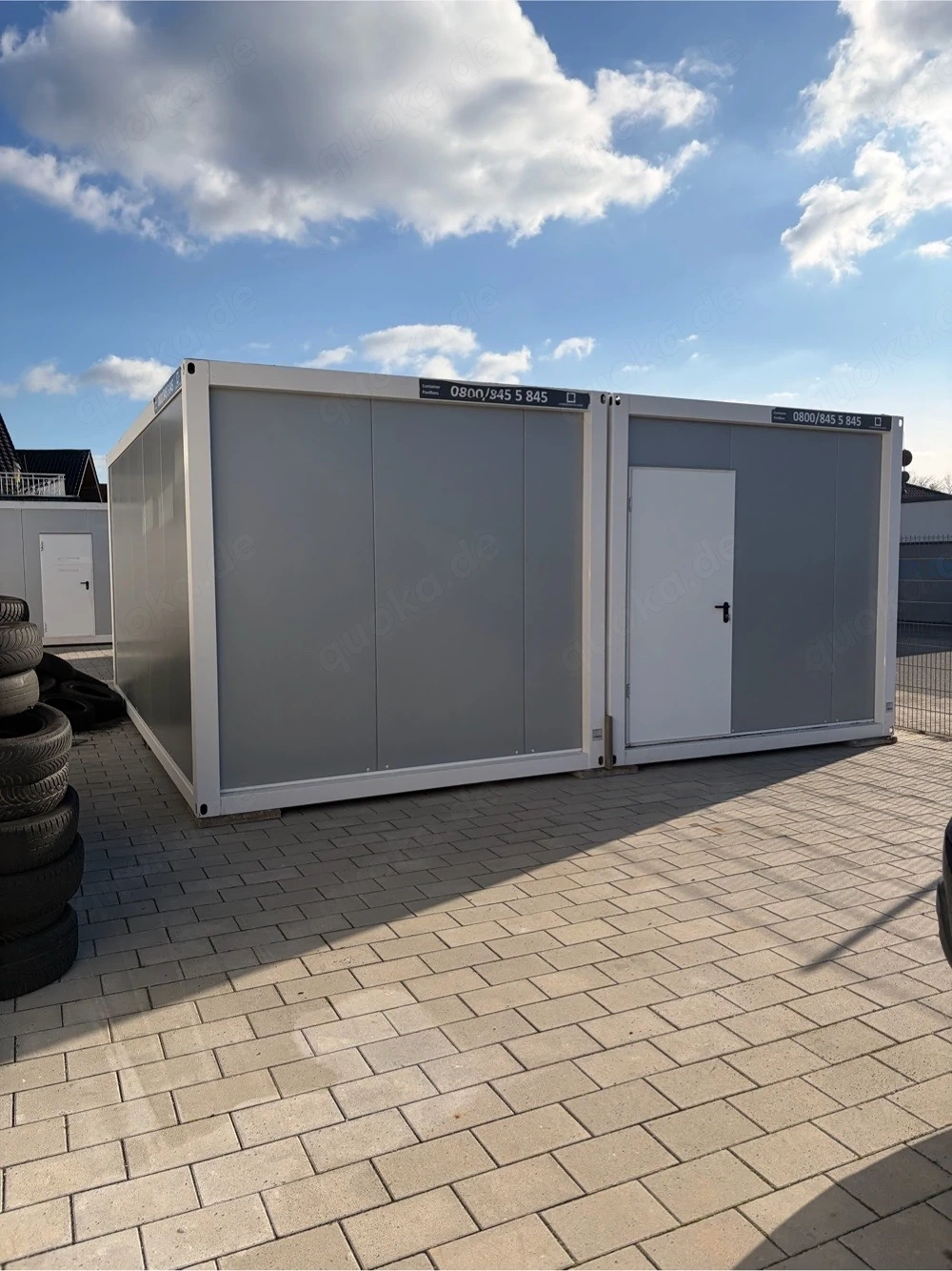 Doppelcontaineranlage Büro TOP ZUSTAND