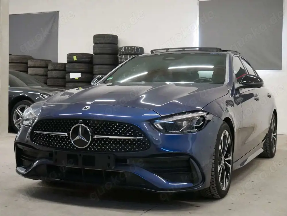 Mercedes-Benz C 200 d AMG LINE NIGHT 360°K PANO LEDER MASAGE
