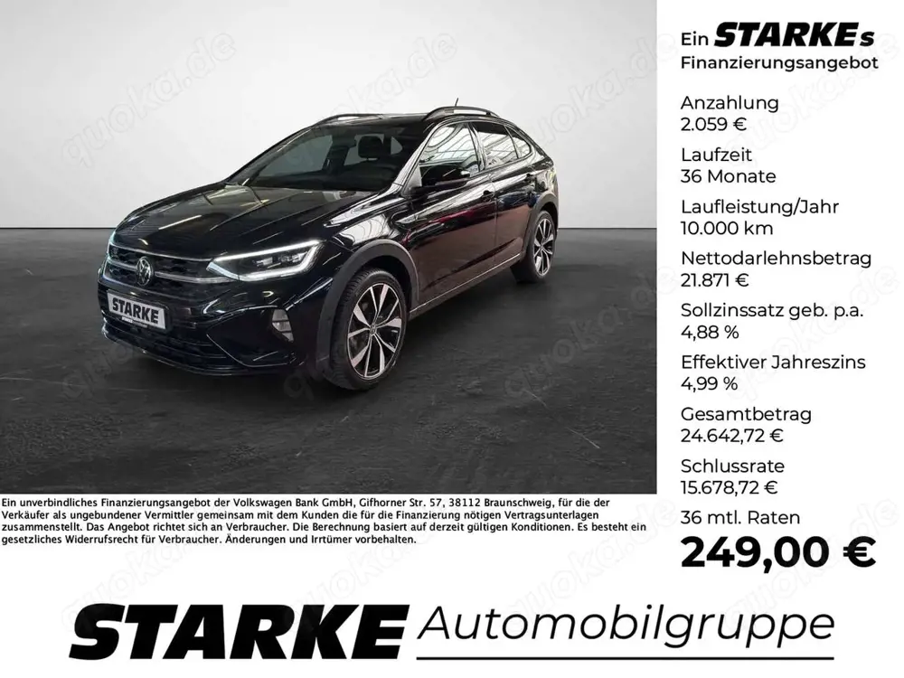 Volkswagen Taigo 1.0 TSI DSG R-Line