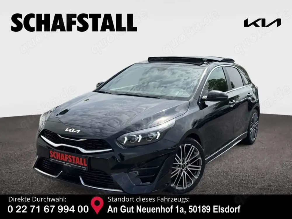 Kia Ceed / cee'd 1.5T-GDI GT-Line Leder-Technikpaket Panodach