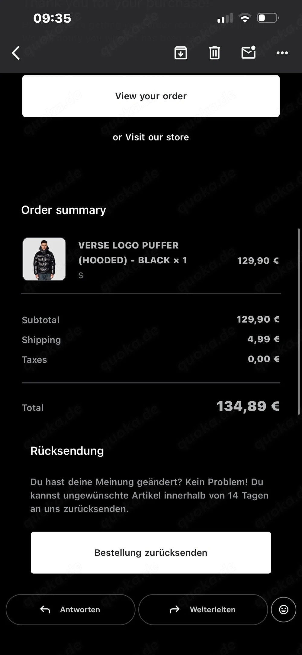 T3B jacke wie Neu aus Amerika