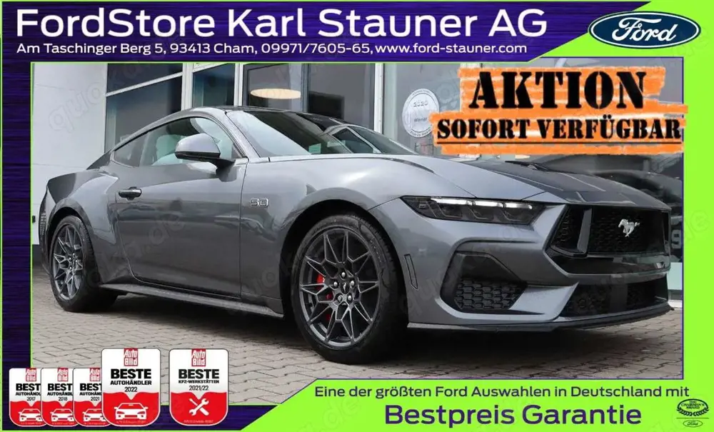 Ford Mustang Fastback 5.0 MagneRide 4,99%FIN*