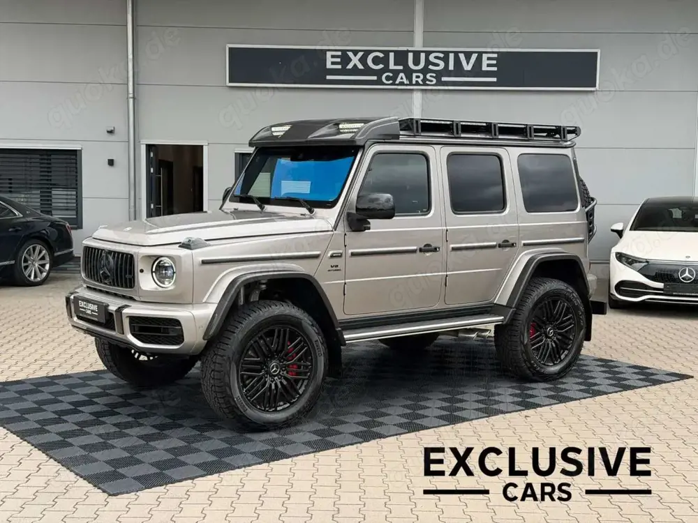 Mercedes-Benz G 63 AMG 4x4² | SAFARI | MOJAVESILVER | MANUFAKT
