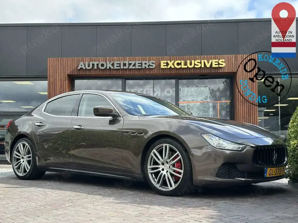 Maserati Ghibli 3.0 V6 D leder Navi 20 inch